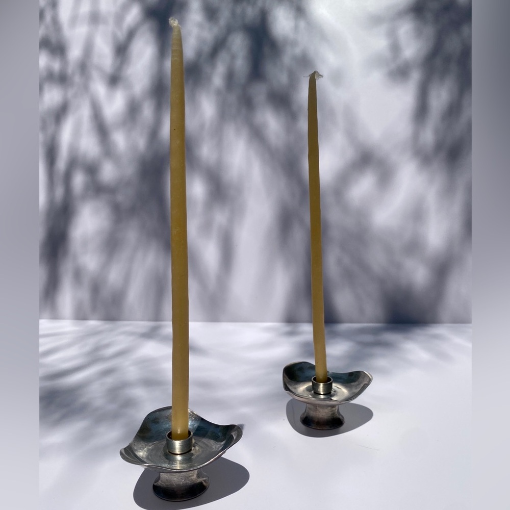 Vintage candle holders for thin candles